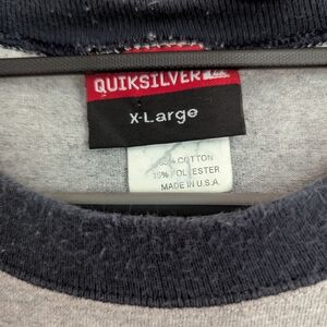 Vintage 90s Quiksilver Heather Gray Tee - XL